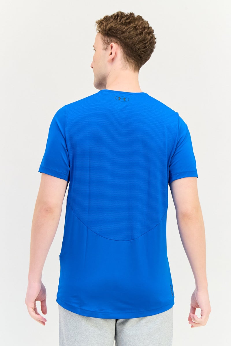 UNDER ARMOUR Men Sportswear Fit Training T-Shirt , Blue - Image 4