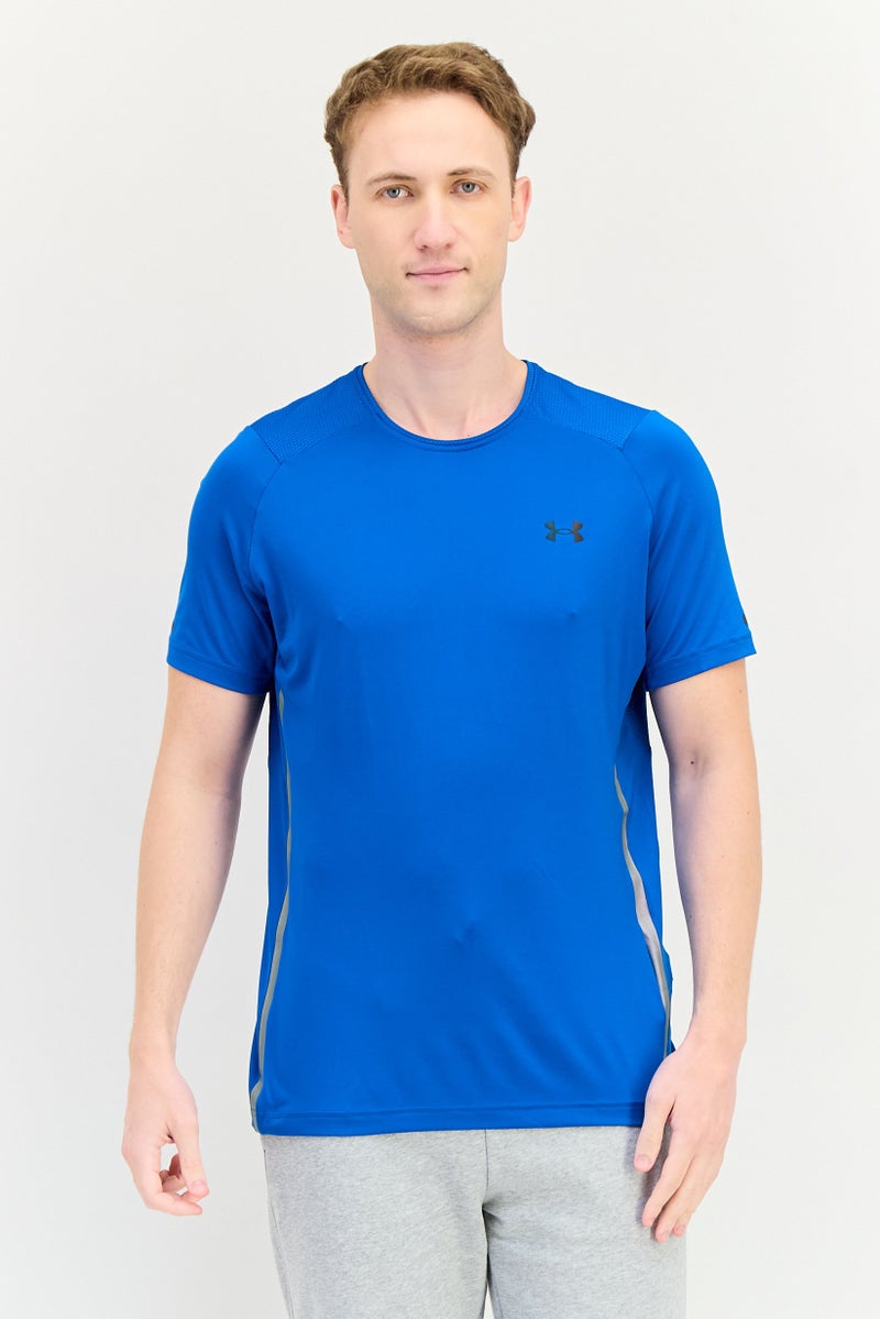UNDER ARMOUR Men Sportswear Fit Training T-Shirt , Blue - Image 1