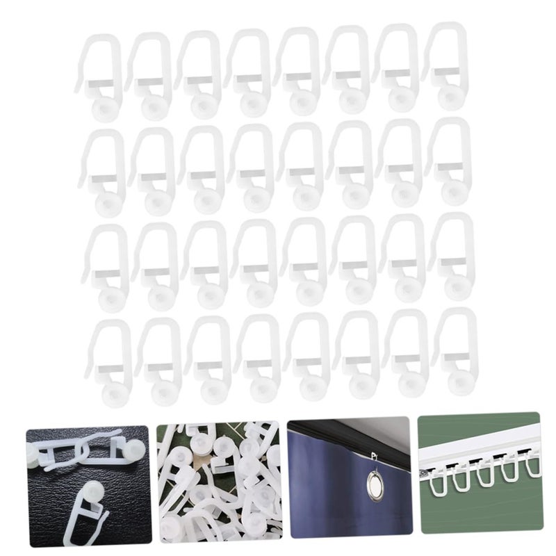 50 Pcs Rustproof Shower Curtain Hooks For Easy Installation In Bathroom - Image 5