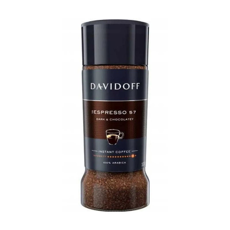 Davidoff Espresso 57 Dark And Chocolatey Instant Coffee With Intensity 11- 90gms