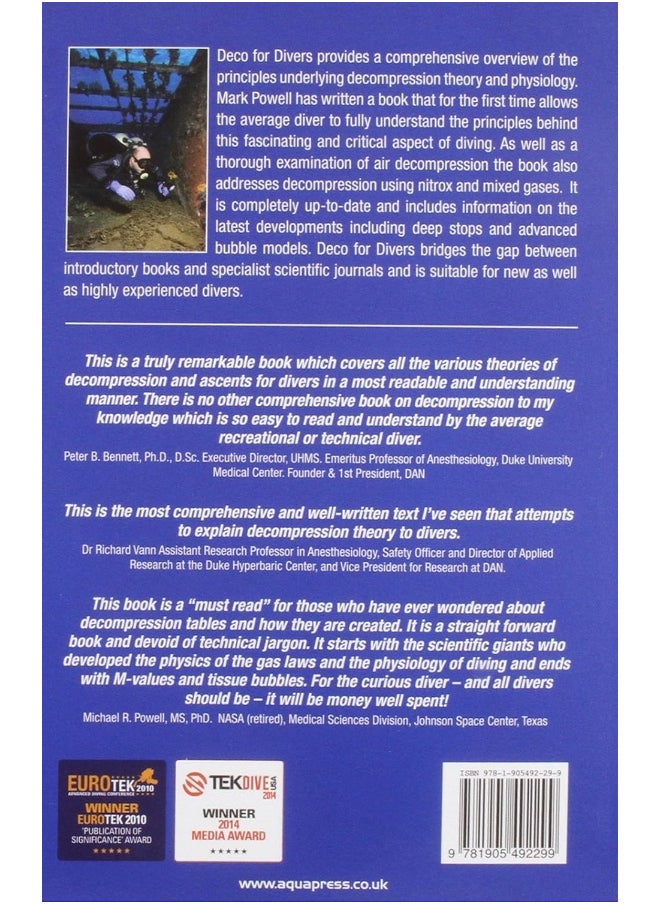 Deco for Divers: A Diver's Guide to Decompression Theory and Physiology  - Image 2