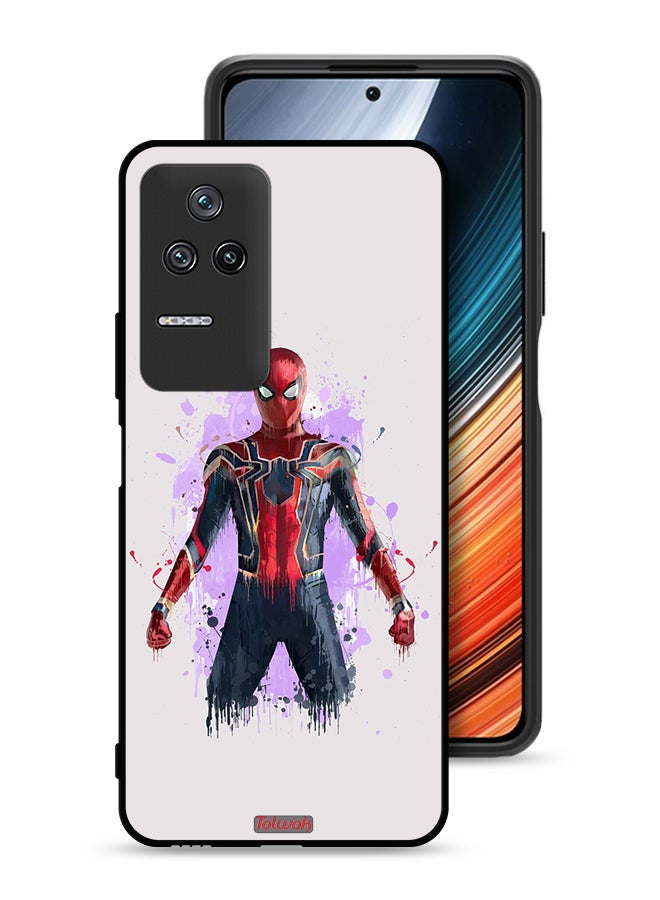 Tolwak Xiaomi Redmi K50 Protective Case Cover Iron Spider Artwork - Image 1