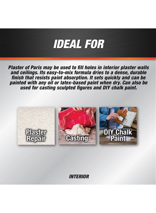 DAP 10318 Paris Plaster, 4 LB, White, 64 Ounce - Image 4