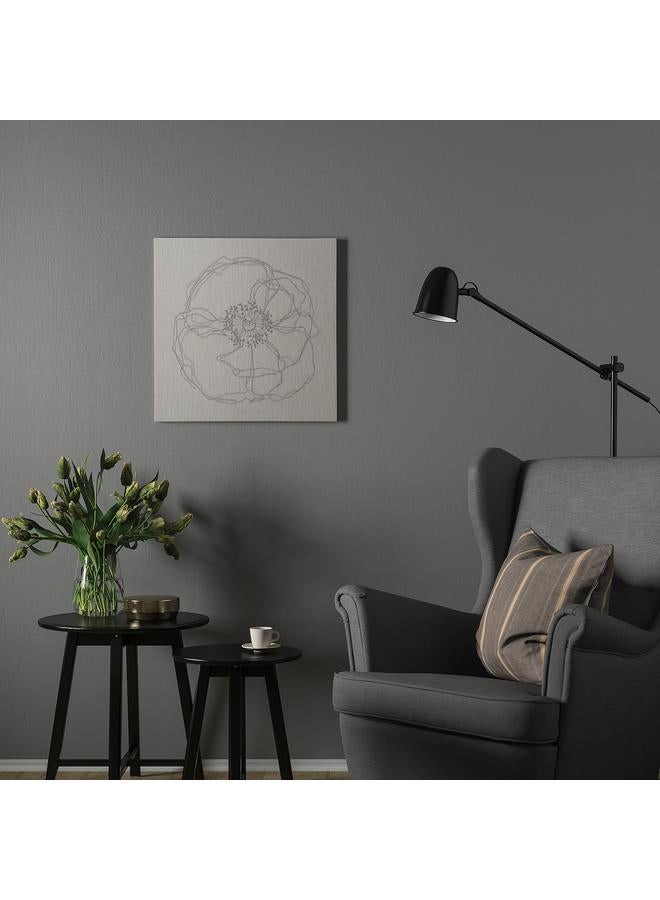 Picture, flower doodle, 56x56 cm  - Image 2