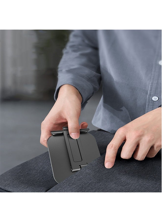 Phone Stand Adjustable Height and Angle Cell Phone Stand for Desk Foldable Holder Taller iPhone Stand Compatible 4-13in All Mobile Phone/iPad/Tablet - Image 2