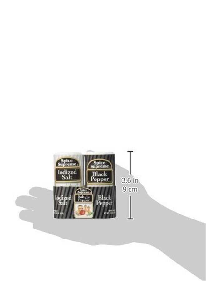 Spice Supreme عبوة مزدوجة من ملح وفلفل سبايس سوبريم (عبوة من 3 قطع) - Image 2