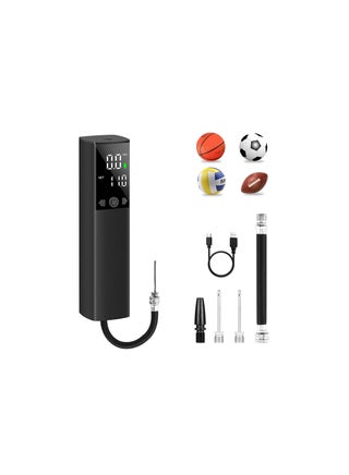 Electric Ball Pump, for Sports Balls Basketball Air Pump with Lcd Display, Rechargeable Air Pump for Football, Basketball, Volleyball, Rugby, Soccer, Beach Ball, Swimming Ring, Easy to Carry Out - pzsku/ZE316053883C57124A5FFZ/45/_/1689243960/ac3e1e44-8de5-44d1-be64-db9cc14d8b67