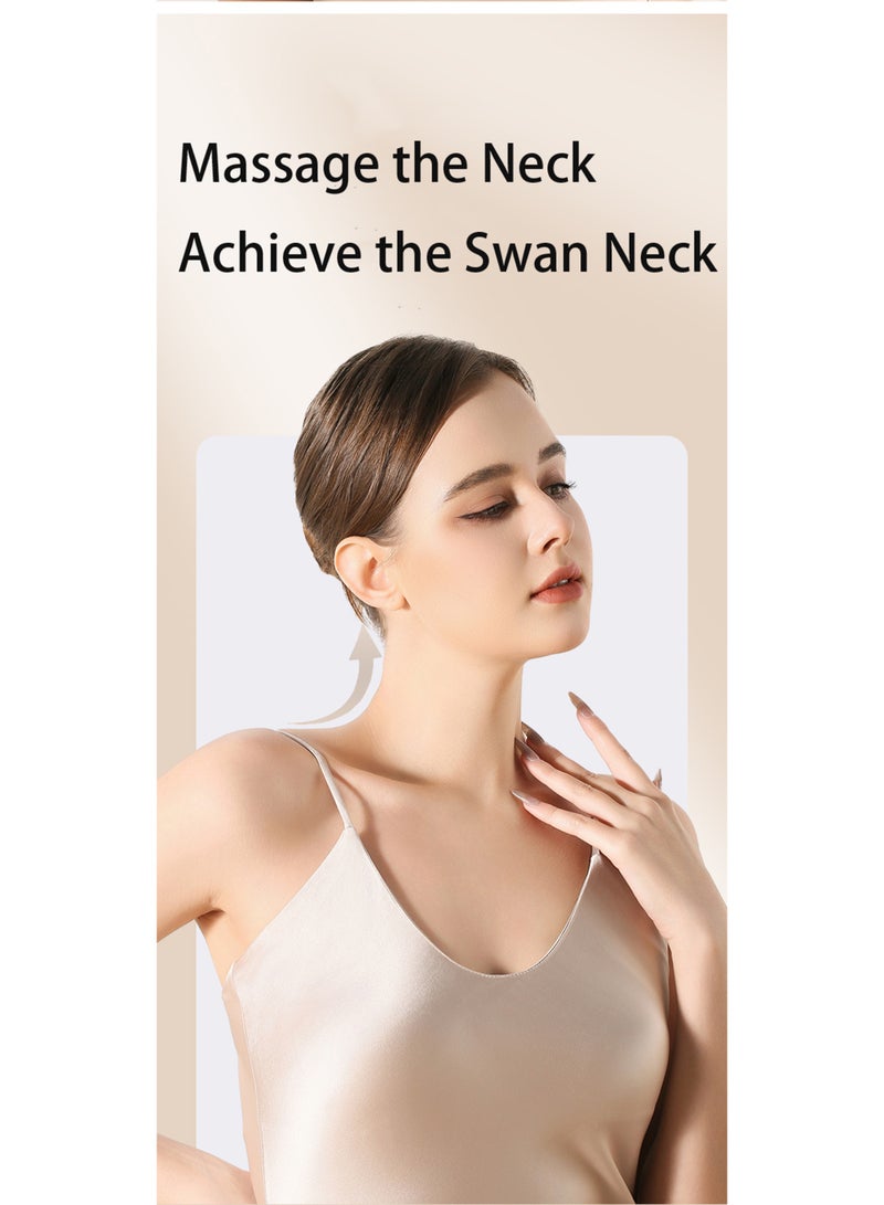 Roller Facial Massage Tool 9-speed EMS Microcurrent Face Slimming Tool 3-speed RF RF Improves Wrinkles Firming Skin, 8 Large Ball Vibration Massage Face Slimming Instrument, Two lighting Modes, Facial Neck Iifting and Tightening Massager Anti-aging Instrument Suitable for Massage Face, Neck, Arms, Legs - Image 5