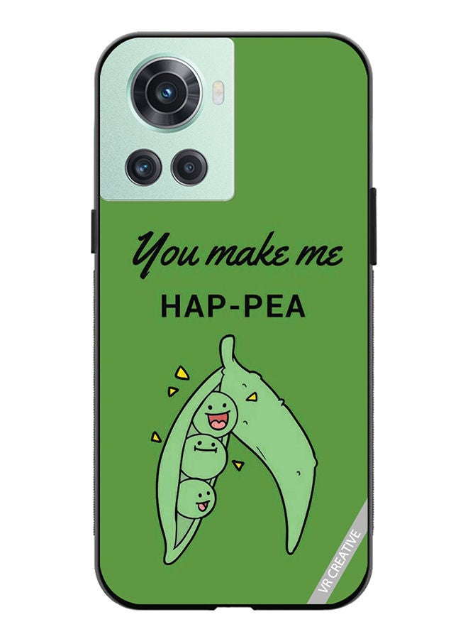 VR CREATIVE Protective Case Cover For OnePlus 10R You Make Me Happy Design Multicolour - Image 1