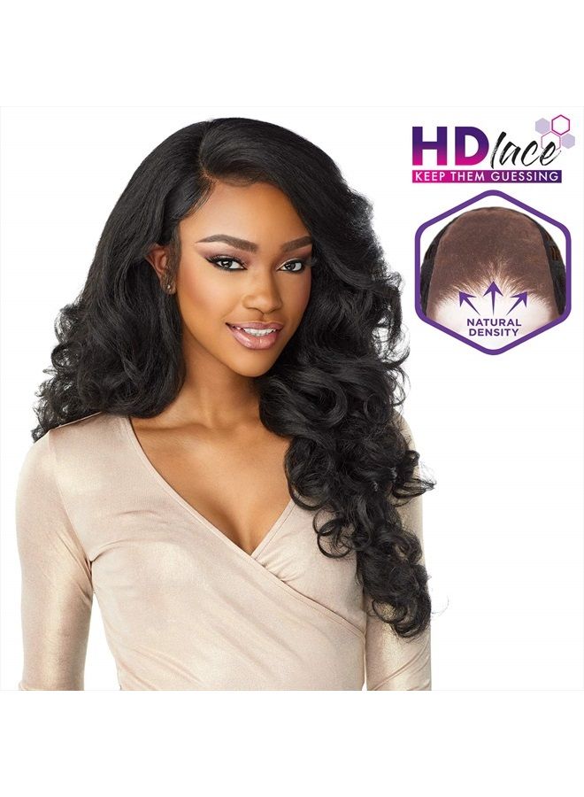 Sensationnel WHAT LACE 13x6 Wigs - Cloud 9 Synthetic Hair Hand Tied Natural Preplucked Hairline Illusion Lace Frontal Lacewig -Whatlace LATISHA (1B) - Image 2