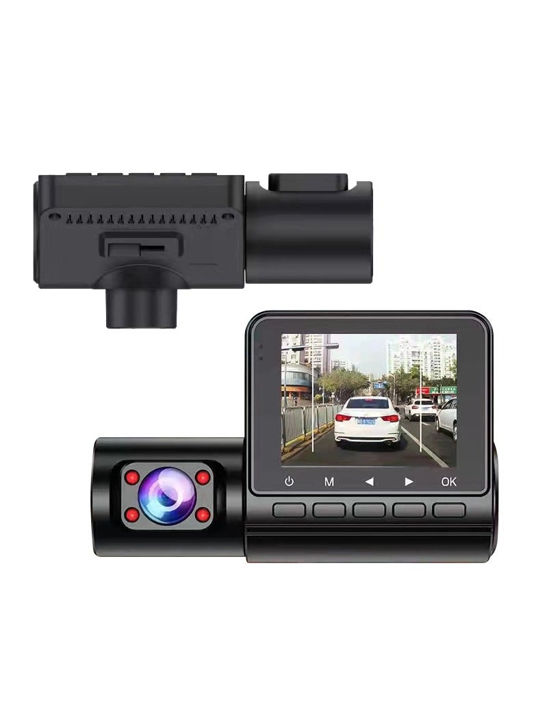 1080P DVR Dash Camera Driving Recorder 360° Wide Angle with Touchscreen Support Night-Vision Loop Recording Motion Detection Reversing Picture - Image 2