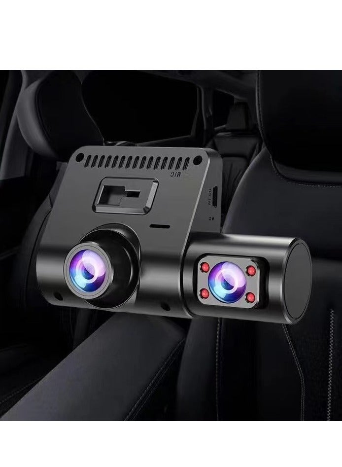 1080P DVR Dash Camera Driving Recorder 360° Wide Angle with Touchscreen Support Night-Vision Loop Recording Motion Detection Reversing Picture - Image 5