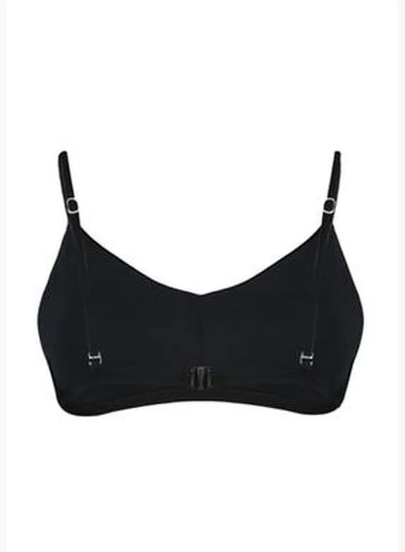 trendyol Black Bralette Bikini Top TBESS21BU0104