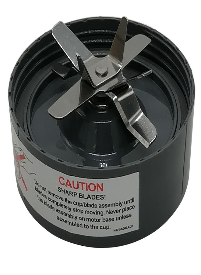 WuYan Blender extractor cross Blade with gasket Replacement Parts & Accessories, Compatible with Nutribullet 600w & Pro 900w Series Blenders Mixer NB-101S NB-101B NB-201 Model … - Image 3