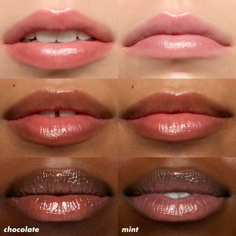 elf e.l.f. Squeeze Me More Lip Balm Duo, Moisturizing Balm For A Sheer Tint Of Color, Made With Hyaluronic Acid, Vegan & Cruelty-Free, Mint & Chocolate - Image 4