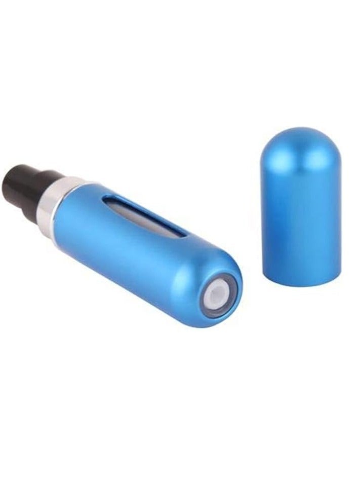 Scrolls Perfume Spray Bottle Set - 5Pcs Portable Mini Refillable Perfume Atomizer Bottle For Travel Spray Scent Pump Case 5ml (Multicolor) - Image 3