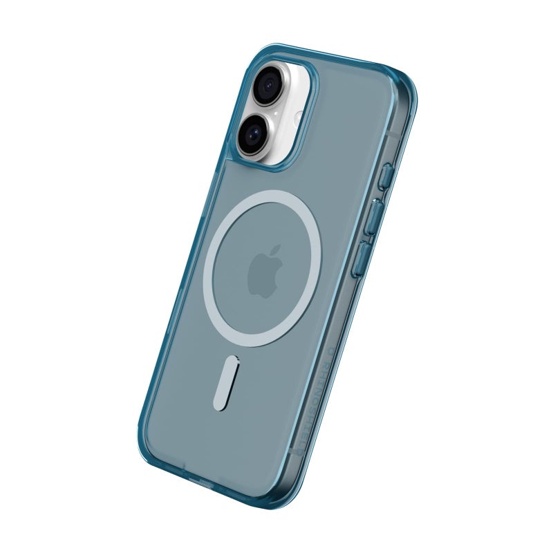 RhinoShield Clear Case Compatible with MagSafe for iPhone 17 Transparent Protective Phone Case Superior Magnetic Force Exceeds Military Drop Standards Scratch Resistant Shockproof Nocturne Blue - Image 2