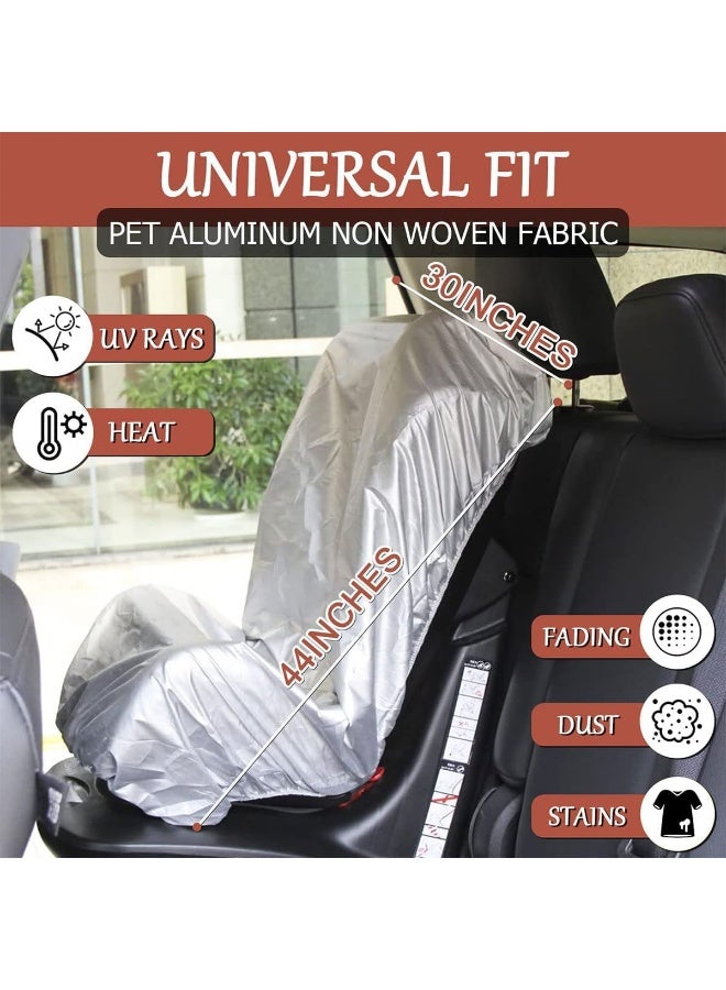 ECVV Car Seat Sun Shade Cover for Baby Carseat, Infant Car Seats Protector, Keeps Toddler Baby Seat at a Cool Temperature, Blocks Sunlight Heat Cooler Travel Accessories - Image 4