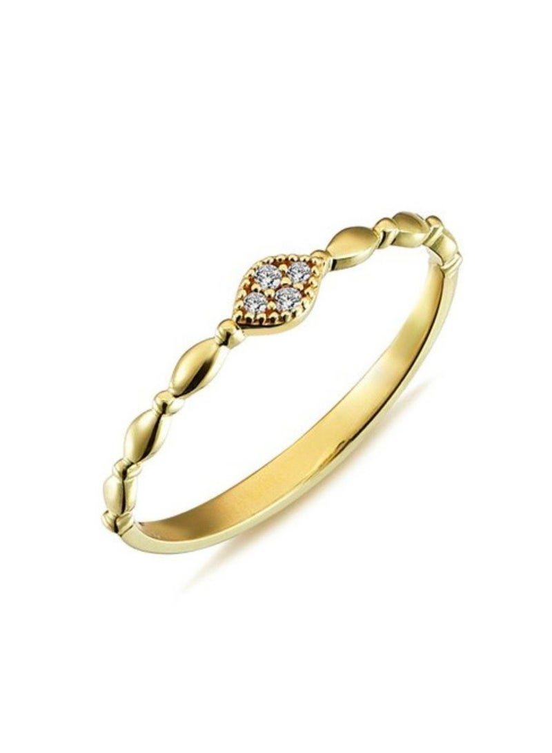 Ruby Art Gold 18K Pure Gold Women’s Ring , Premium Finish & Elegant Style , 1.26  Gram - Image 1