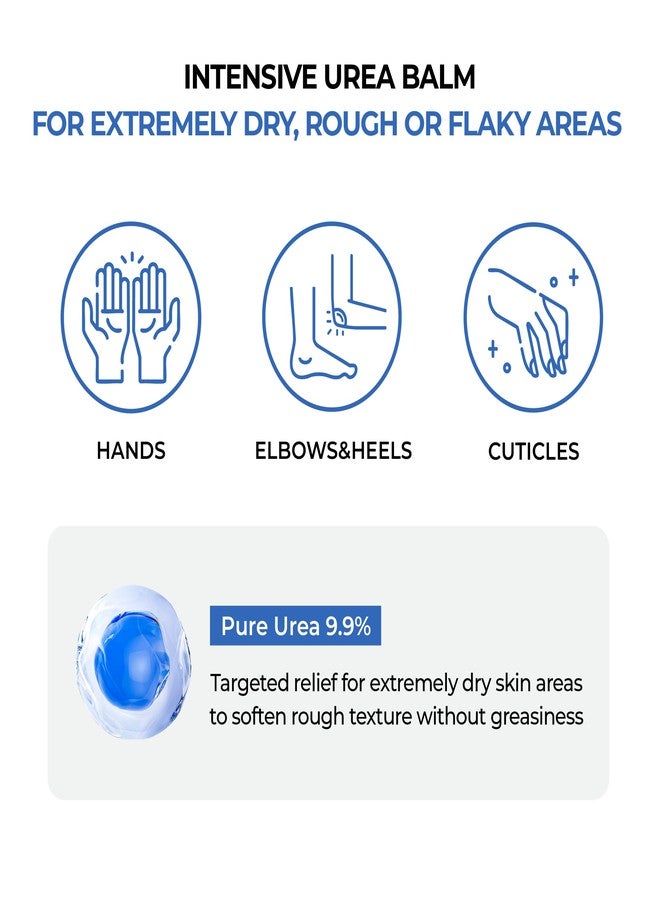 JUMISO Urea 9.9 Intensive Multi Balm - Korean Moisturizer for Extremely Dry Rough Cracked Skin - Deep Hydrating, Barrier Repair with Ceramide NP, Panthenol, TECA Liposome, Fast Absorbing, 1.69 oz - Image 3