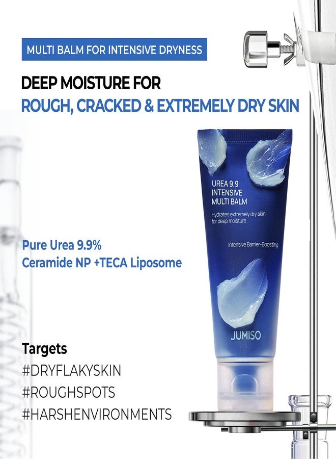 JUMISO Urea 9.9 Intensive Multi Balm - Korean Moisturizer for Extremely Dry Rough Cracked Skin - Deep Hydrating, Barrier Repair with Ceramide NP, Panthenol, TECA Liposome, Fast Absorbing, 1.69 oz - Image 2