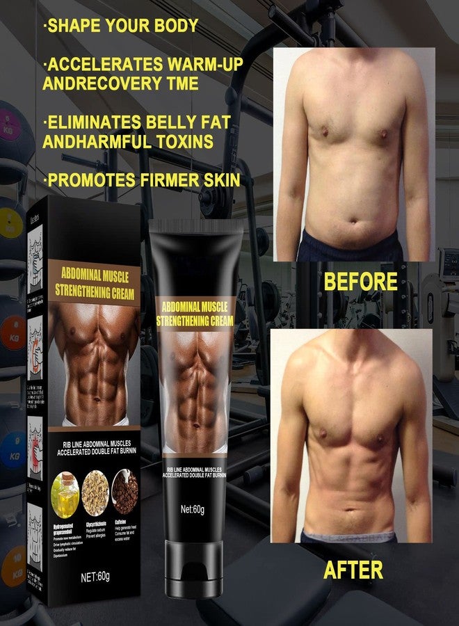 KlsyChry Abdominal Sculpting Cream, Fat Burning & Anti Cellulite Skin Tightening Gel, Workout Enhancer for Tummy, Belly & Waist - Image 4