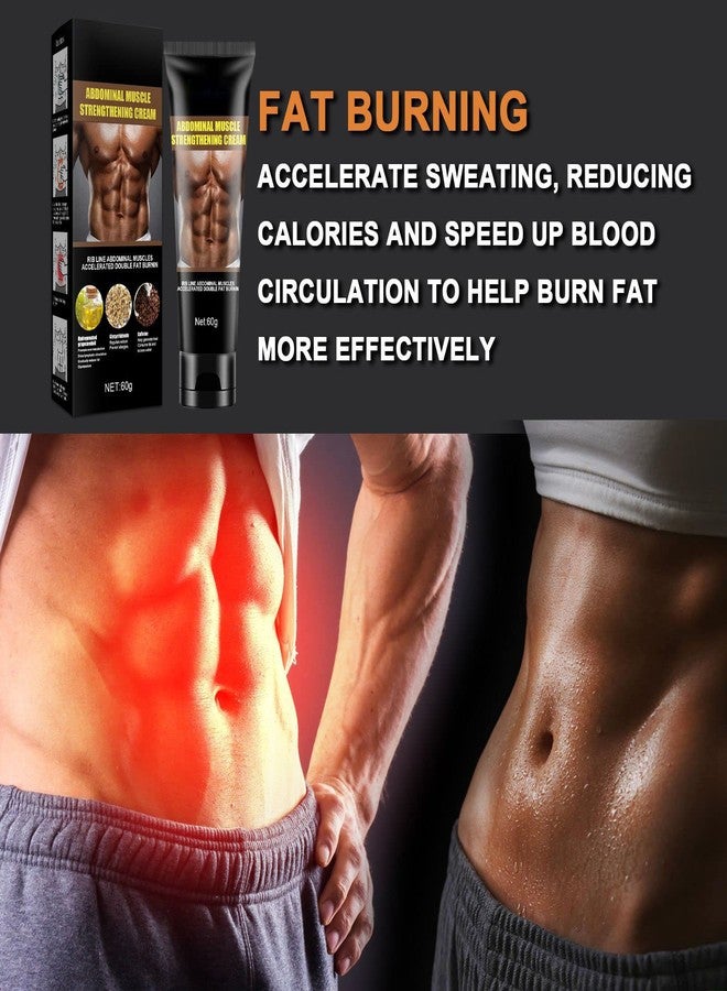KlsyChry Abdominal Sculpting Cream, Fat Burning & Anti Cellulite Skin Tightening Gel, Workout Enhancer for Tummy, Belly & Waist - Image 3