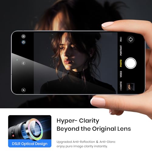 Hoerrye for Samsung Galaxy S26 Ultra Camera Lens Protector - [Top 9H+ Tempered Glass - 12FT Military Grade] Case Friendly Invisible Fit Camera Screen Protector Cover Accessories,Bling Colorful - Image 5