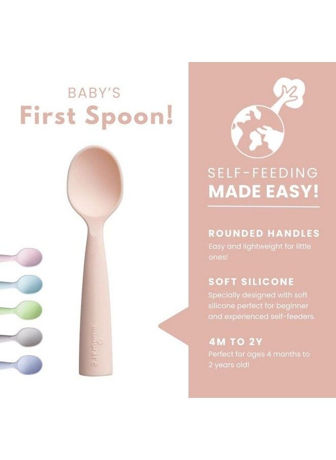 Mini - Ware Training Spoon Set Aqua+Key Lime One Size (Mwtsak) - Image 1