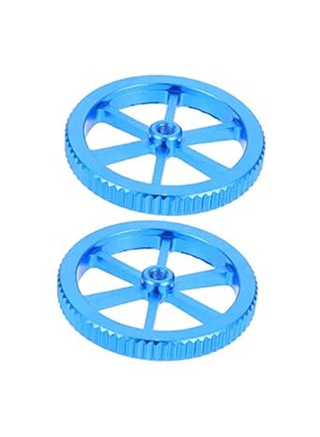 M5 Metal Hand Twist Leveling Nut Screw Kit For 3D Printer Hot Bed Adjustment 2 Piece Set - Image 1