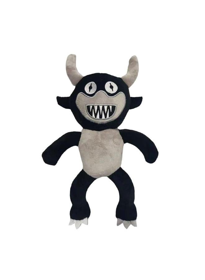 1-Pack Rainbow Friends Series Black Bull Monster Plush Toy 30Cm