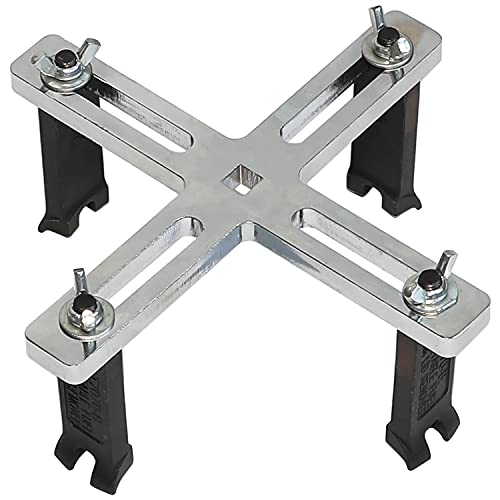 DPTOOL Adjustable Fuel Tank LID Wrench 4 Jaws Fuel Pump Sender Cover Remove Spanner Tool 55mm-160mm - Image 1