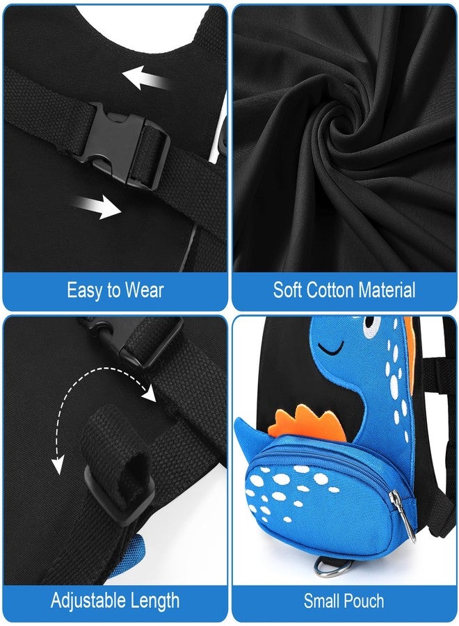 accmor حزام أمان للأطفال من أكمور مع رابط معصم مضاد للفقد، أحزمة أطفال ديناصور لطيفة، حزام مشي للأطفال للحفاظ على الطفل قريبًا، حزام معصم للسفر للأولاد - Image 3