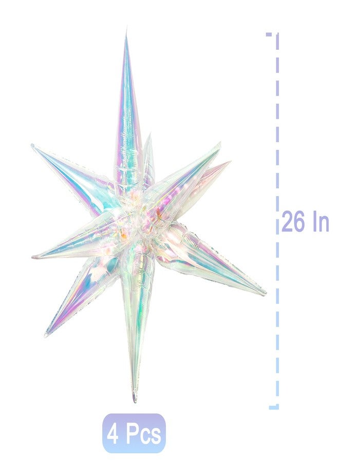 Tellpet Starburst Balloons, 50 Pcs Star Balloons 12 Spike Foil Explosion Party Balloons for Decoration Birthday Wedding Decorations - Image 3