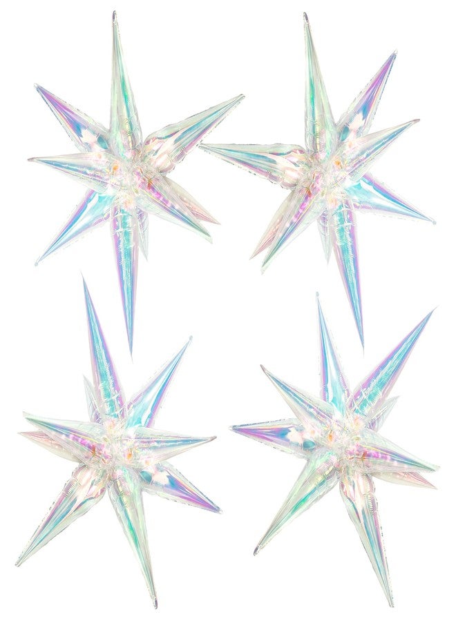 Tellpet Starburst Balloons, 50 Pcs Star Balloons 12 Spike Foil Explosion Party Balloons for Decoration Birthday Wedding Decorations - Image 1