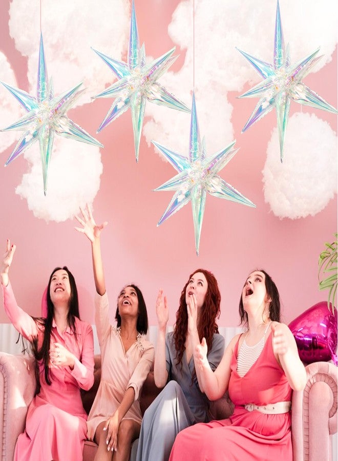 Tellpet Starburst Balloons, 50 Pcs Star Balloons 12 Spike Foil Explosion Party Balloons for Decoration Birthday Wedding Decorations - Image 5