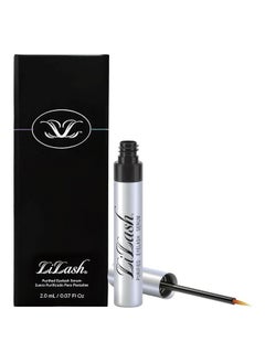 LiLash LiLash Purified Eyelash Physician-Formulated Serum for Fuller & Longer Looking Eyelashes | Natural Eyelash Enhancer Safe for Sensitive Eyes & Contact Lens Wearers | 90-Day Supply (2mL)  - Image 1