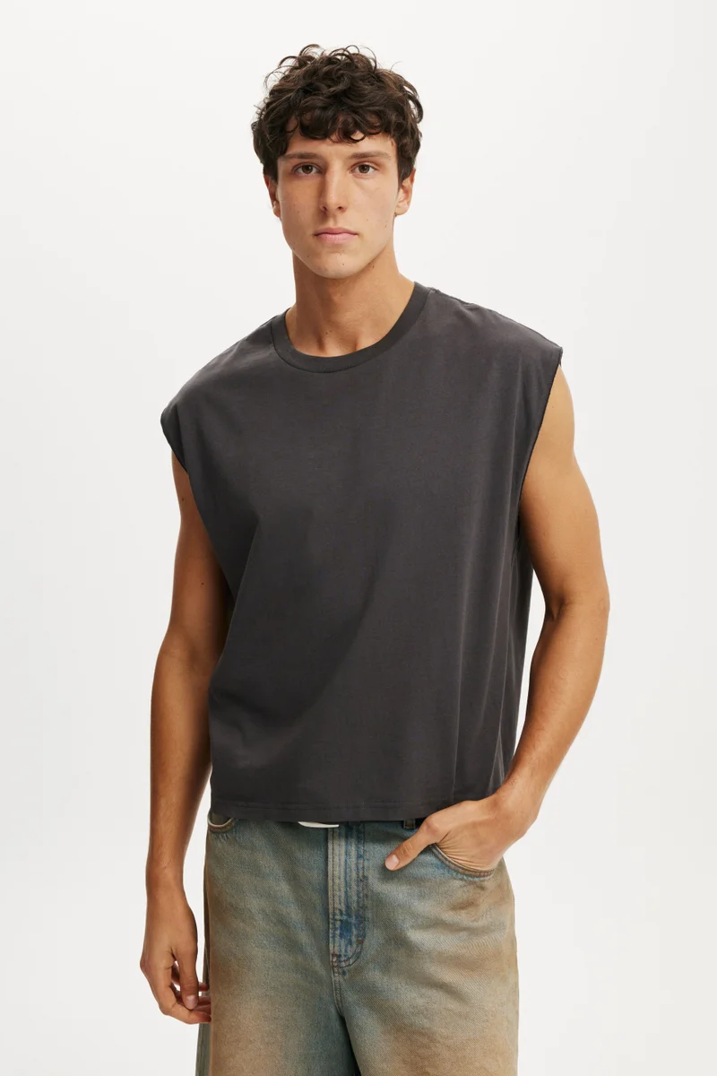 Cotton On CROPPED FIT MUSCLE