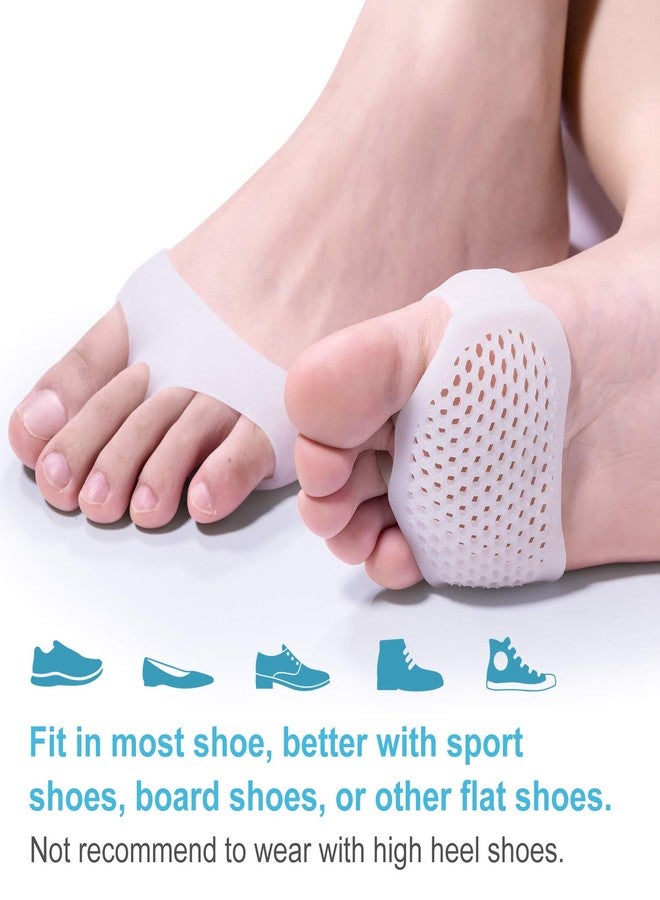 Digital Shoppy Silicone Foot Cushion Forefoot Pads, 1 Pair - Image 2
