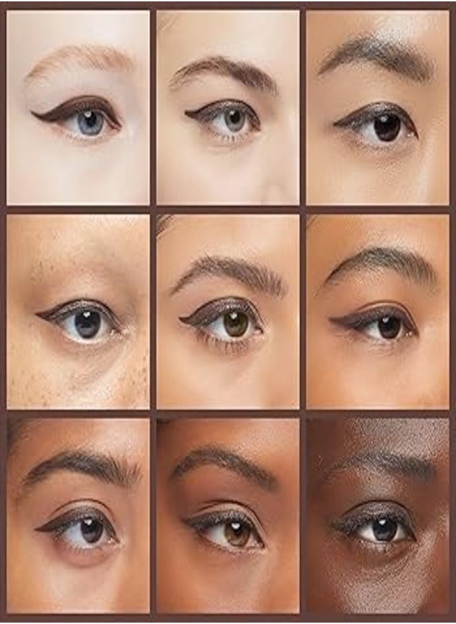 SEPHORA - SEPHORA COLLECTION 12h Intense Ink Classic Line - Precise, Intense Felt-Tip Eyeliner 02 Espresso - Matte Dark Brown 1ml - Image 1