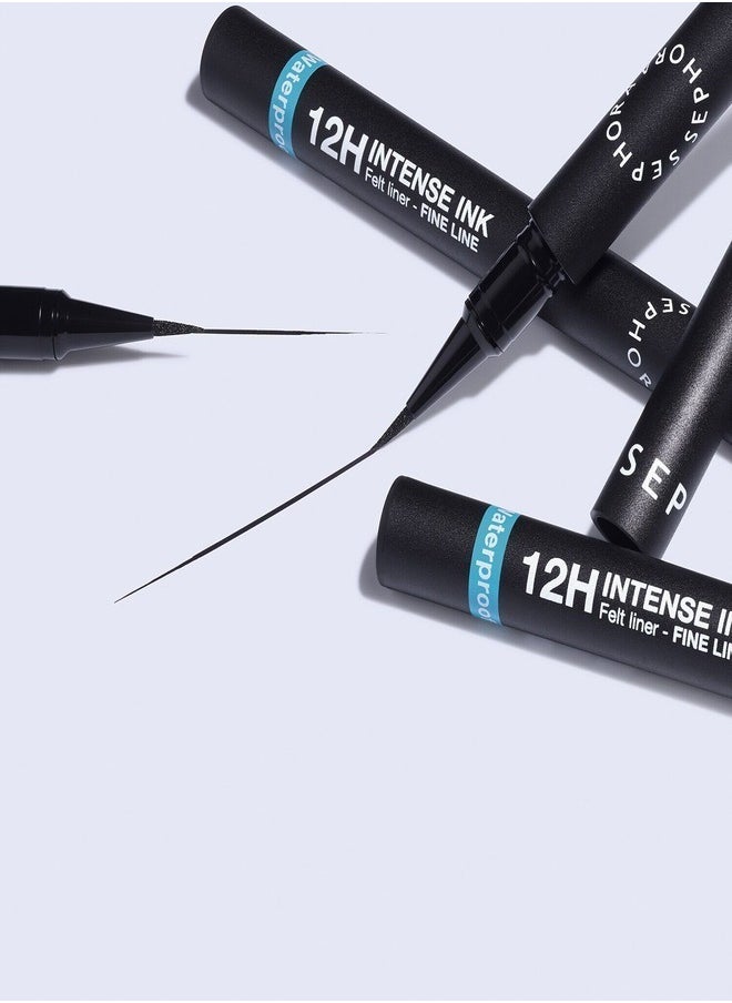 SEPHORA - SEPHORA COLLECTION 12h Intense Ink Classic Line - Precise, Intense Felt-Tip Eyeliner 02 Espresso - Matte Dark Brown 1ml - Image 1