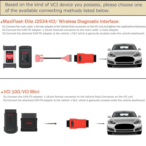 Autel CAN FD Adapter for GM MY2020 Vehicles Accessories, Mini VCI J2534, Adaptador CAN FD, Compatible with Autel MaxiSys IM608, IM508, MX808, MS906, MS908, Ultra Series - Image 5