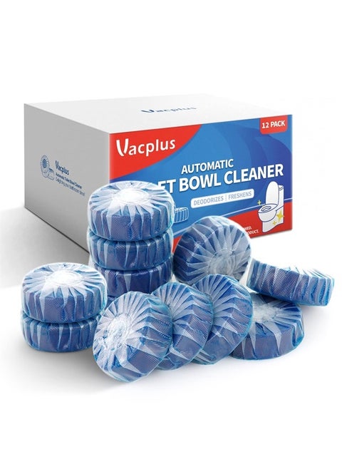 Automatic Toilet Bowl Cleaner Tablets, Bathroom Toilet Tank Cleaner (12 PACK), VA-T165