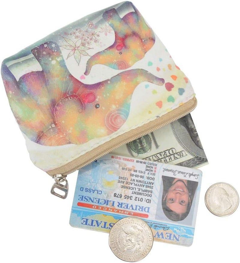 ARRIZO Women and Girls Cute Fashion Coin Purse Wallet Bag Change Pouch Key Holder - Image 3