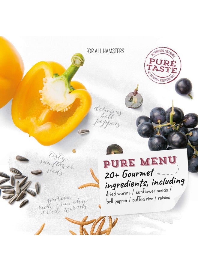 ويت مولين طعام الهامستر النقي خليط بذور الديدان، بذور عباد الشمس، الأرز المنفوخ، مكسرات العنب، بدون مواد حافظة صناعية، طعام جاف، 1.7 رطل (عبوتان) - Image 4