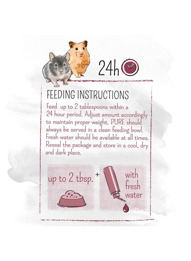 ويت مولين طعام الهامستر النقي خليط بذور الديدان، بذور عباد الشمس، الأرز المنفوخ، مكسرات العنب، بدون مواد حافظة صناعية، طعام جاف، 1.7 رطل (عبوتان) - Image 5