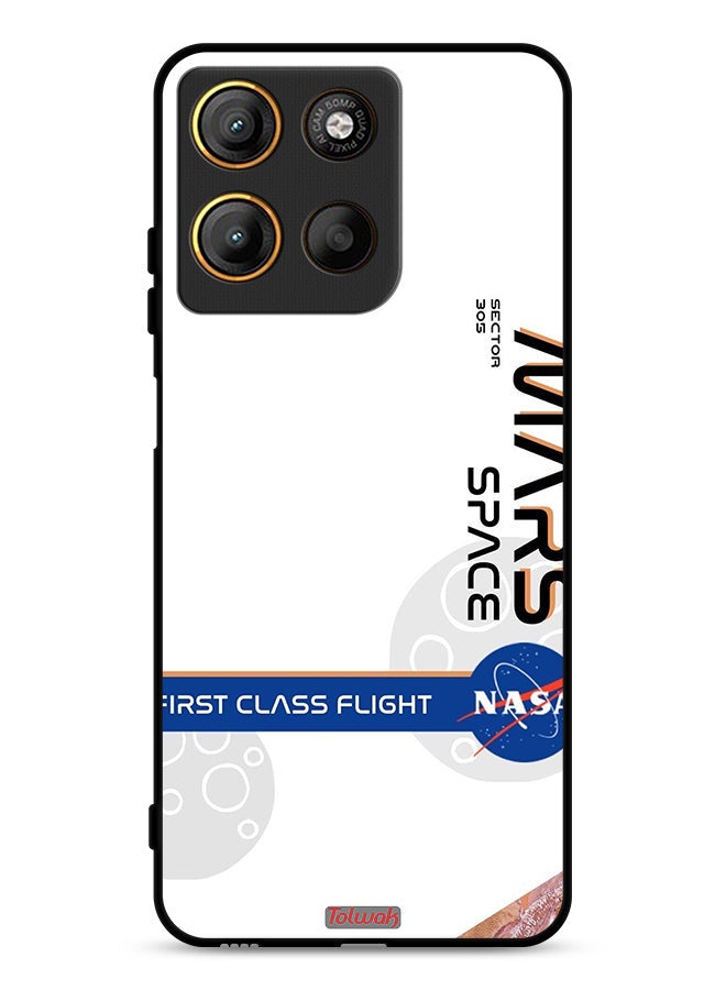 Tolwak Motorola Moto G15 Protective Case Cover First Class Flight Mars