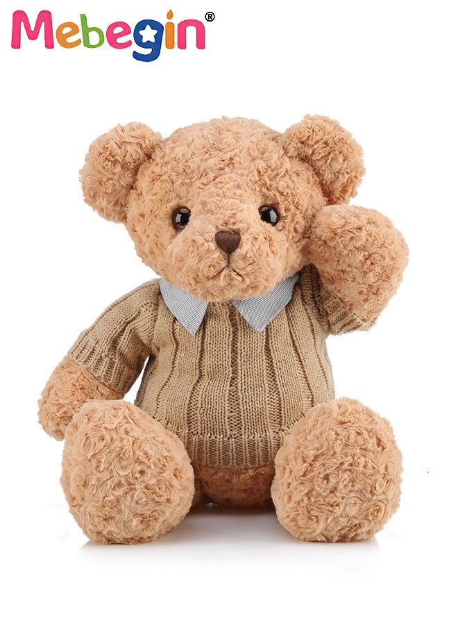 MEBEGIN 50cm Stuffed Teddy Bear, Unique Shape Teddy Bear, Shaggy Stuffed Brown Bear, Adorable Plush Toy, Made of Soft Premium Stuffing Material, Interior Decoration, Fun Themed Room Decor, Ideal Gift for All Age  - Image 2
