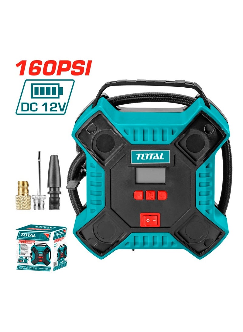 TOTAL Auto Air Compressor 12V 160PSI TTAC1601 - Image 2