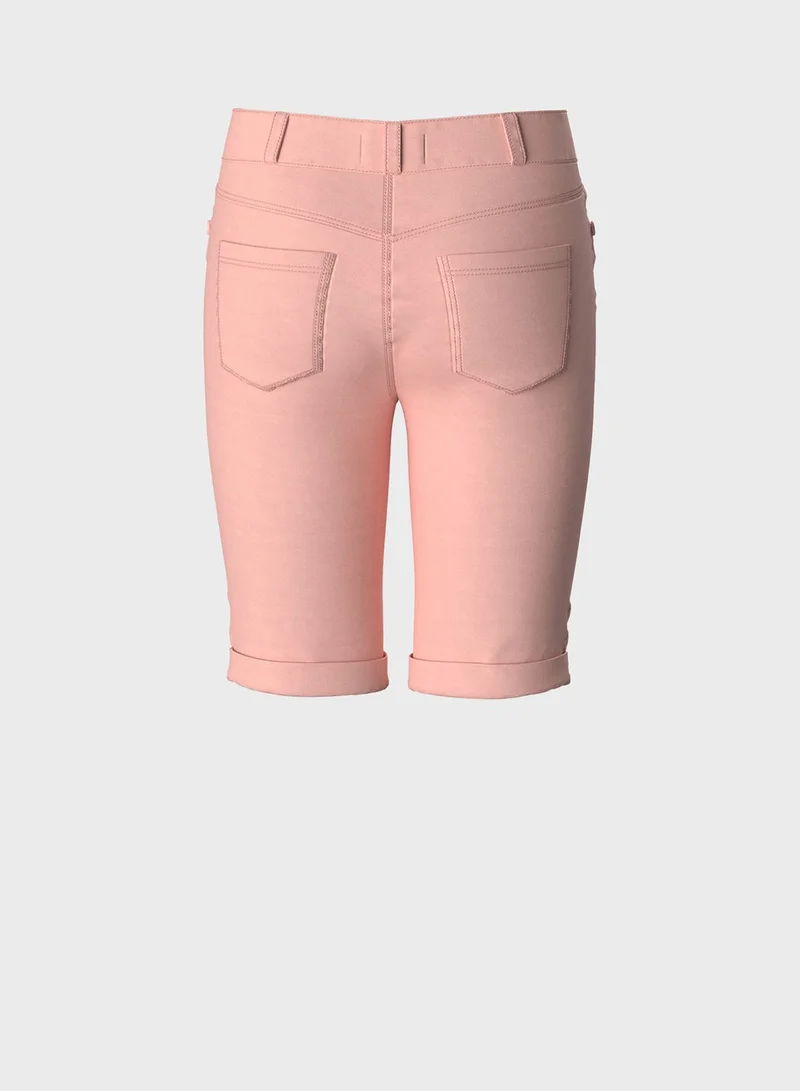 LC WAIKIKI Kids Folded Hem Shorts